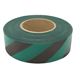 Picture of 1 3/16" GREEN/BLACK STRIPE FLAGGING RIBBON