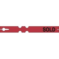 Picture of 7" x 5/8" FASTLOCK RED SOLD LABLES